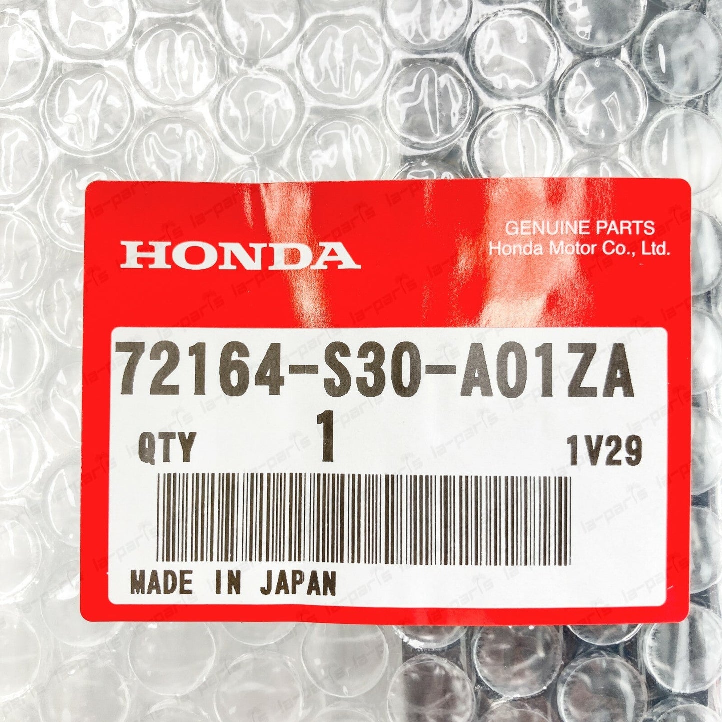 GENUINE HONDA 97-01 PRELUDE  DRIVER SIDE DOOR HANDLE 72164-S30-A01ZA