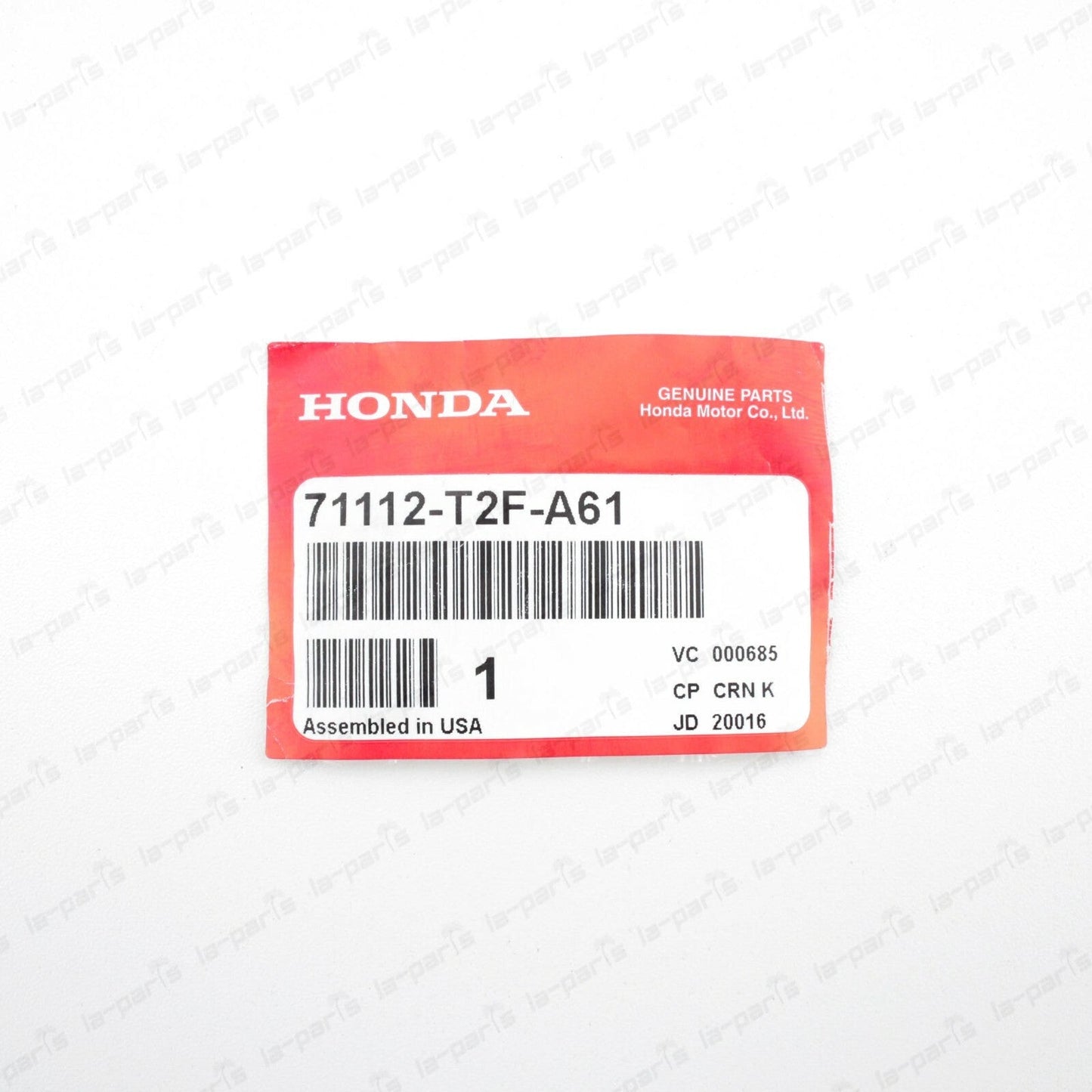 NEW GENUINE HONDA ACCORD FRONT LEFT BUMPER FOG LIGHT TRIM GARNISH 71112-T2F-A61