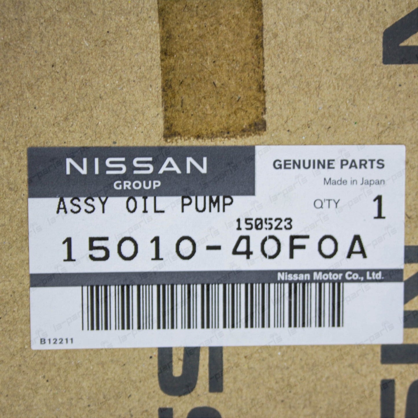 Genuine Nissan 89-93 240SX 90-94 D21 95-97 Pickup Engine Oil Pump 15010-40F0A