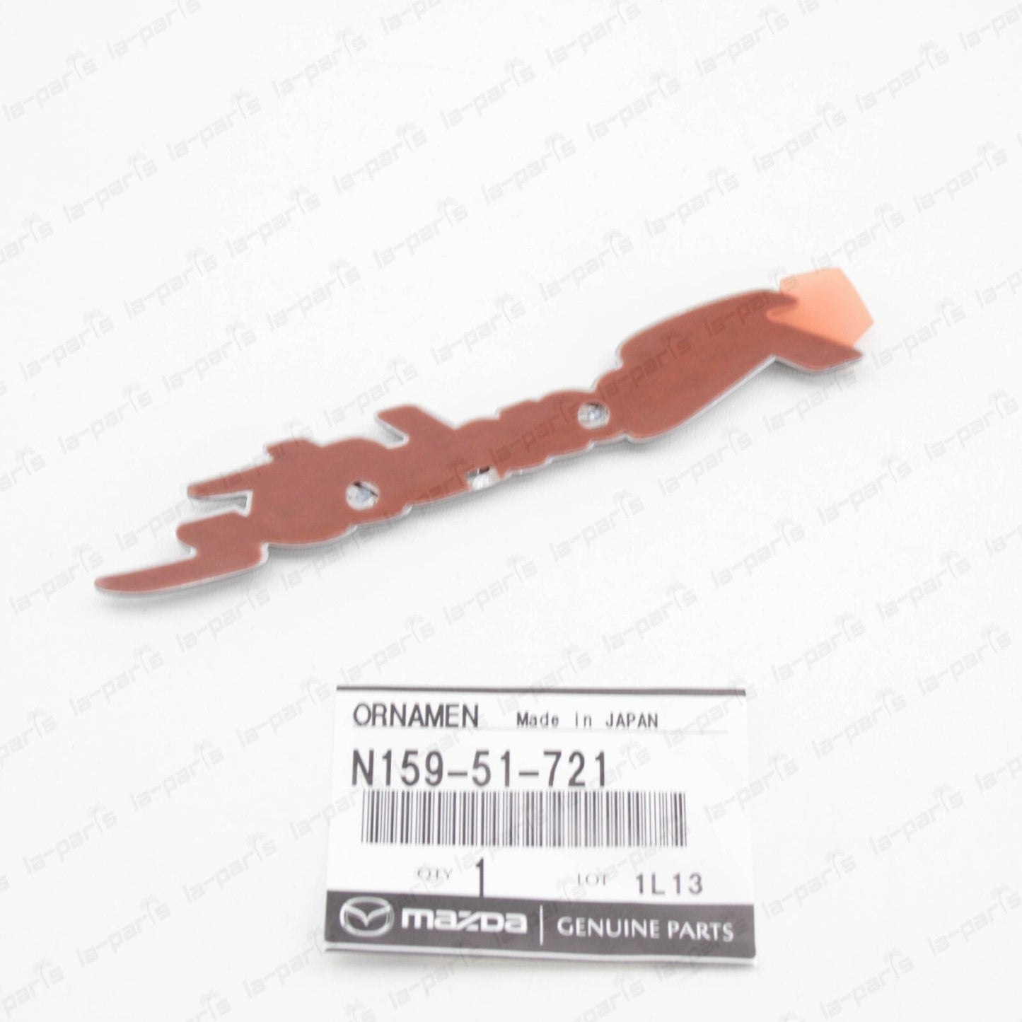 NEW GENUINE MAZDA MX-5 MX5 MIATA ROADSTER REAR CHROME EMBLEM N159-51-721