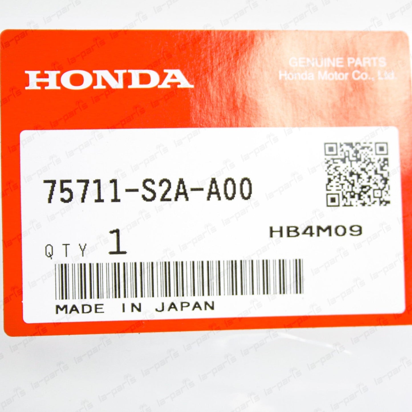 New Genuine OEM Honda 00-09 S2000 AP1 AP2 Side Fender Black Emblems "S 2000"