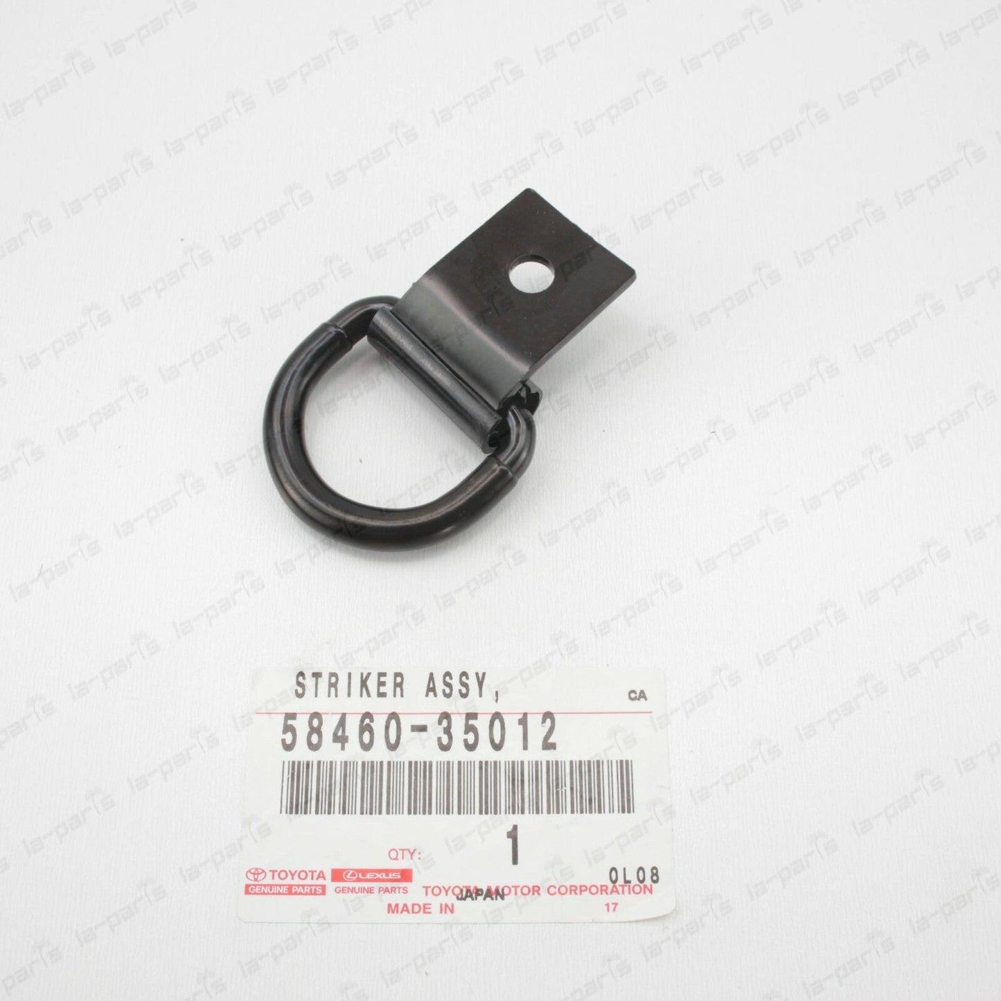 NEW GENUINE TOYOTA STRIKER ASSY LUGGAGE HOLD BELT CARGO AREA D-RING 58460-35012