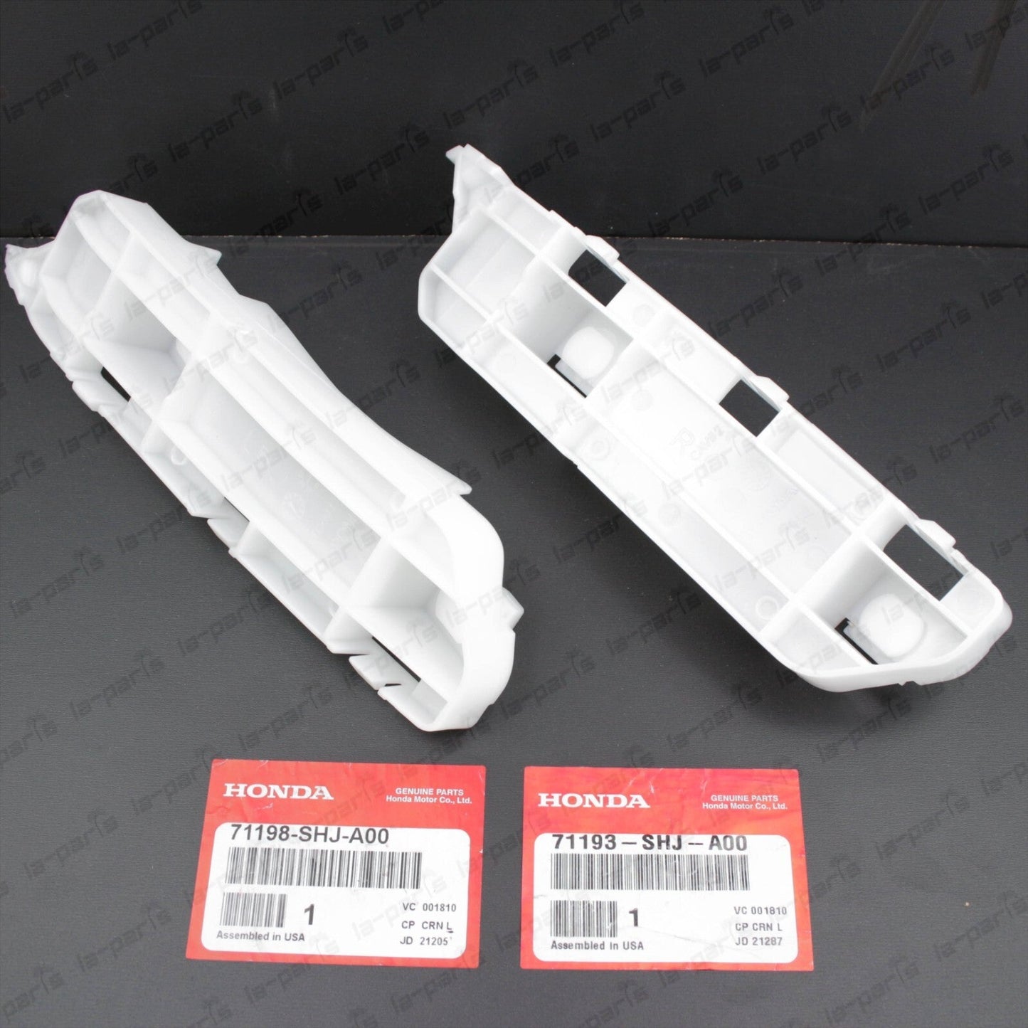 GENUINE HONDA 05-10 ODYSSEY FRONT BUMPER COVER SPACER LEFT + RIGHT  SET OF TWO