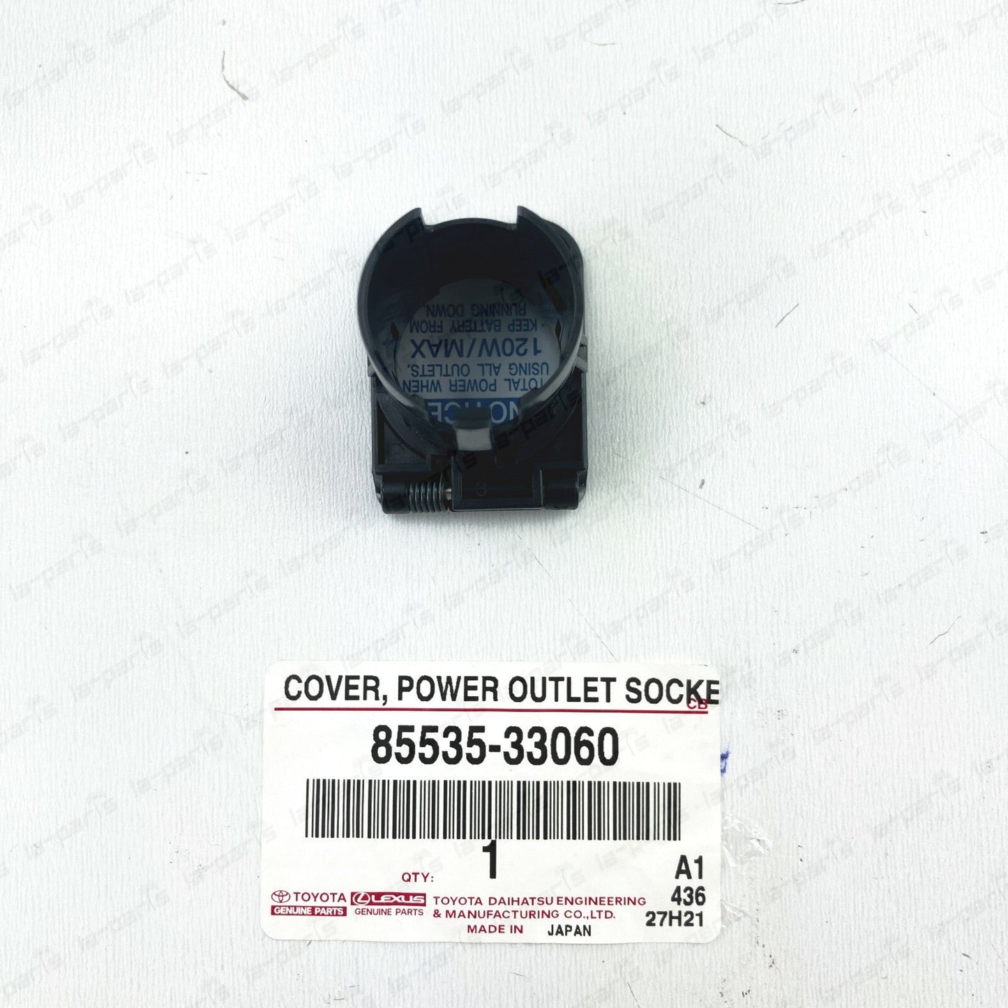 NEW GENUINE TOYOTA CIG LIGHTER AC POWER OUTLET SOCKET CAP COVER PLUG 85535-33060