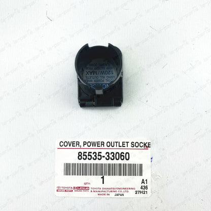 NEW GENUINE TOYOTA CIG LIGHTER AC POWER OUTLET SOCKET CAP COVER PLUG 85535-33060