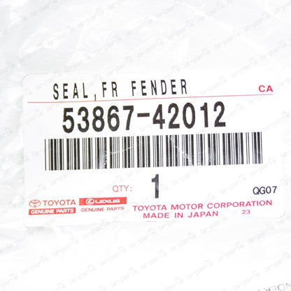 New Genuine OEM Toyota 06-12 RAV4 Front Fender To Cowl Side Seals SET of 2