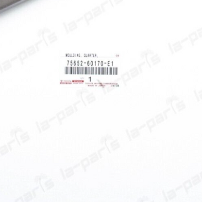 Genuine Toyota 98-06 Land Cruiser Driver Quarter Panel Molding 75652-60170-E1