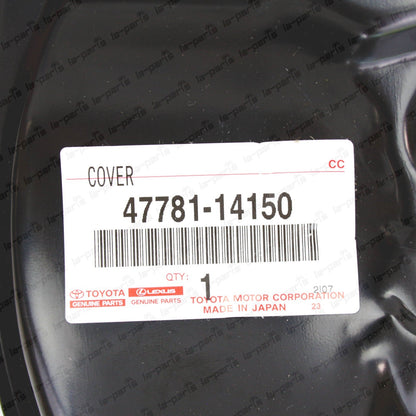 GENUINE TOYOTA 93-00 SUPRA JZA80 MK4 SC300 400 FRONT BRAKE SPLASH DUST COVER SET