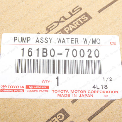 New Genuine Toyota 3.5L V35A-FTS Electric Water Low Temperature Pump 161B0-70020