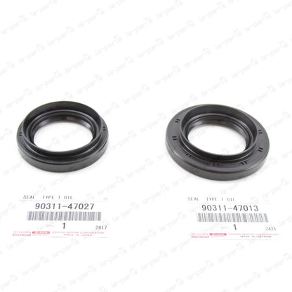 GENUINE TOYOTA 4RUNNER LEXUS LX570 FRONT DRIVE AXLE SHAFT OIL SEAL SET LH & RH