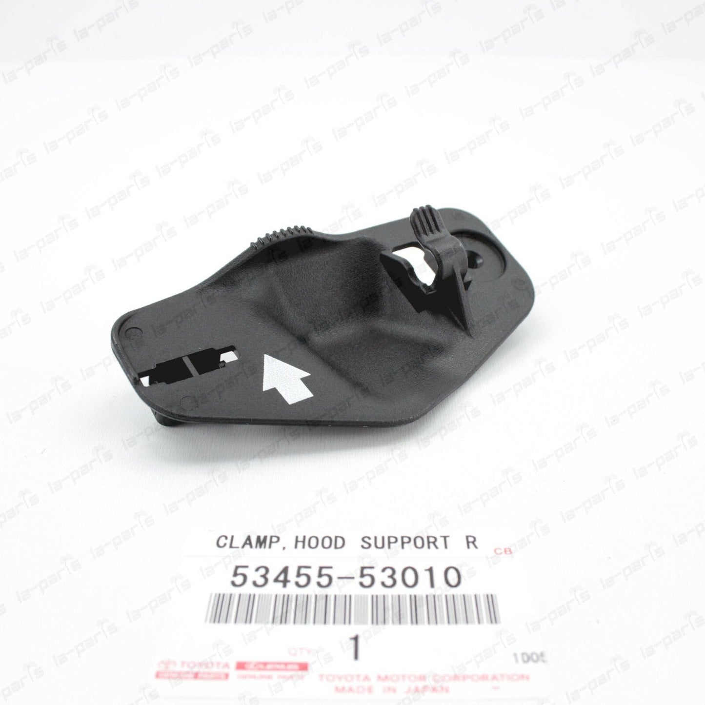 NEW GENUINE LEXUS 2001-2005 IS300 HOOD SUPPORT ROD CLAMP 53455-53010