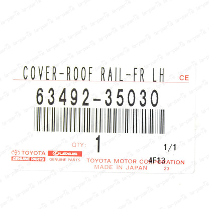 New Genuine Toyota 10-23 4Runner Front Rear Right Left Roof Rack Covers SET OF 4