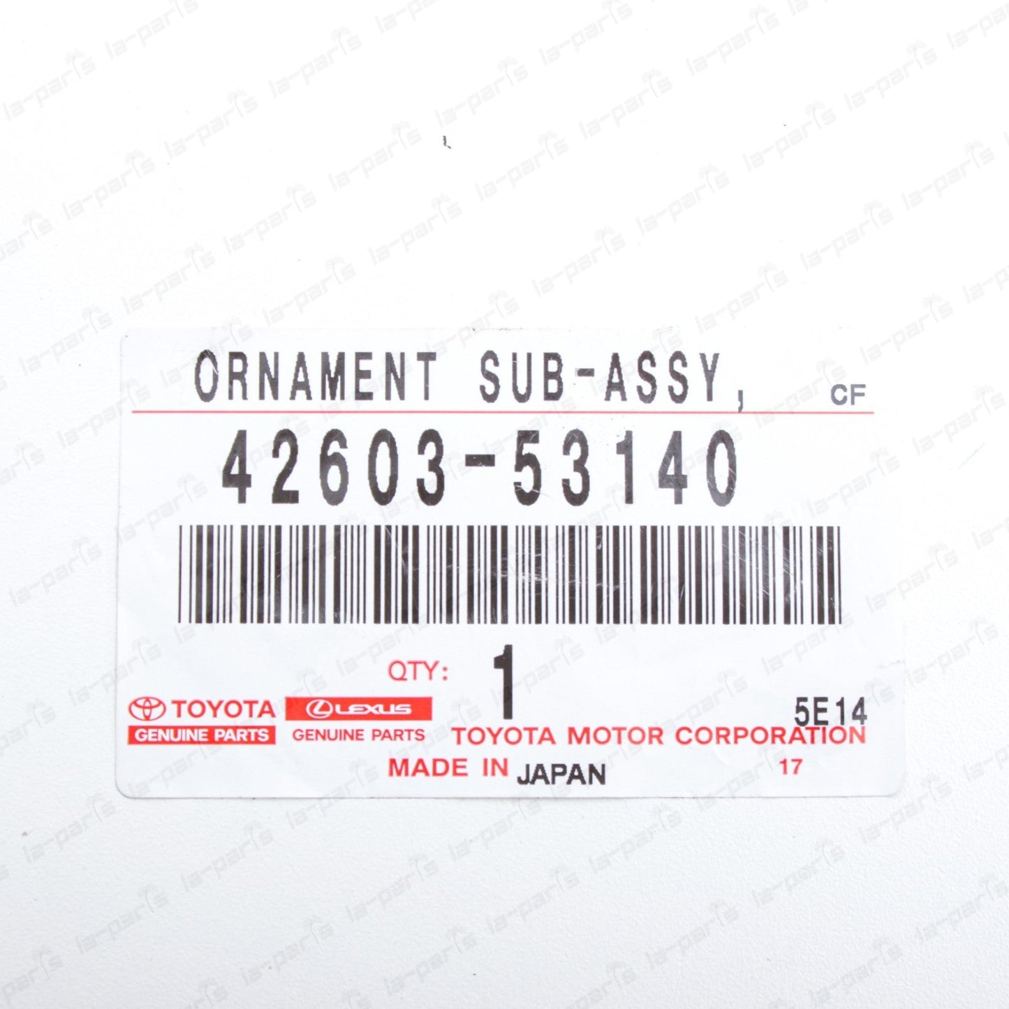 New Genuine Toyota Lexus 2020-2025 Wheel Rim Center Cap 42603-53140