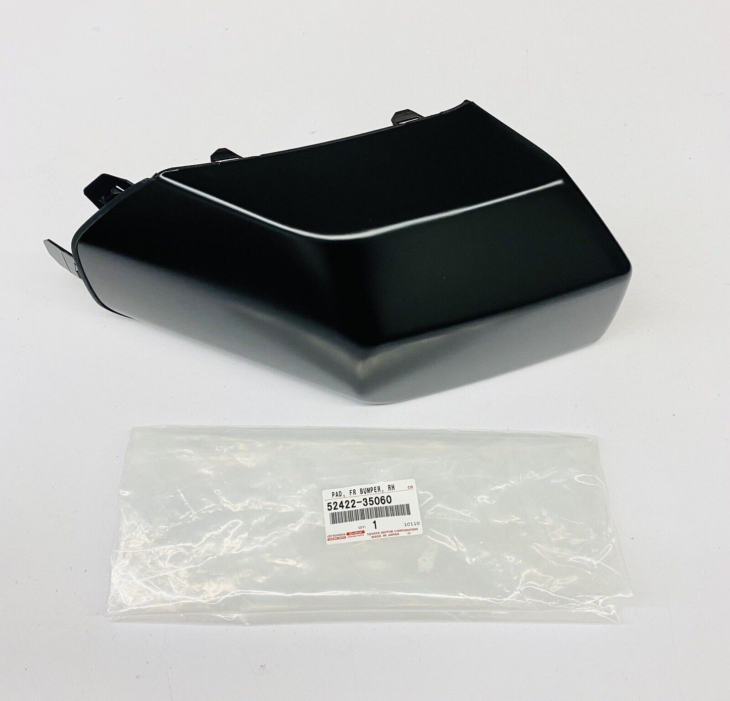 Genuine For Toyota Fj Cruiser 2007-2014 Black Front Right Corner Bumper Pad
