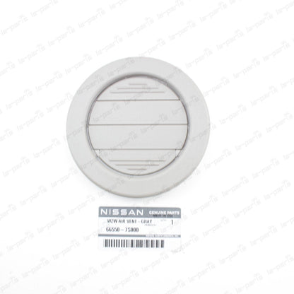 NEW GENUINE NISSAN  GRAY ROOF A/C AIR VENT GRILLE 66550-7S000