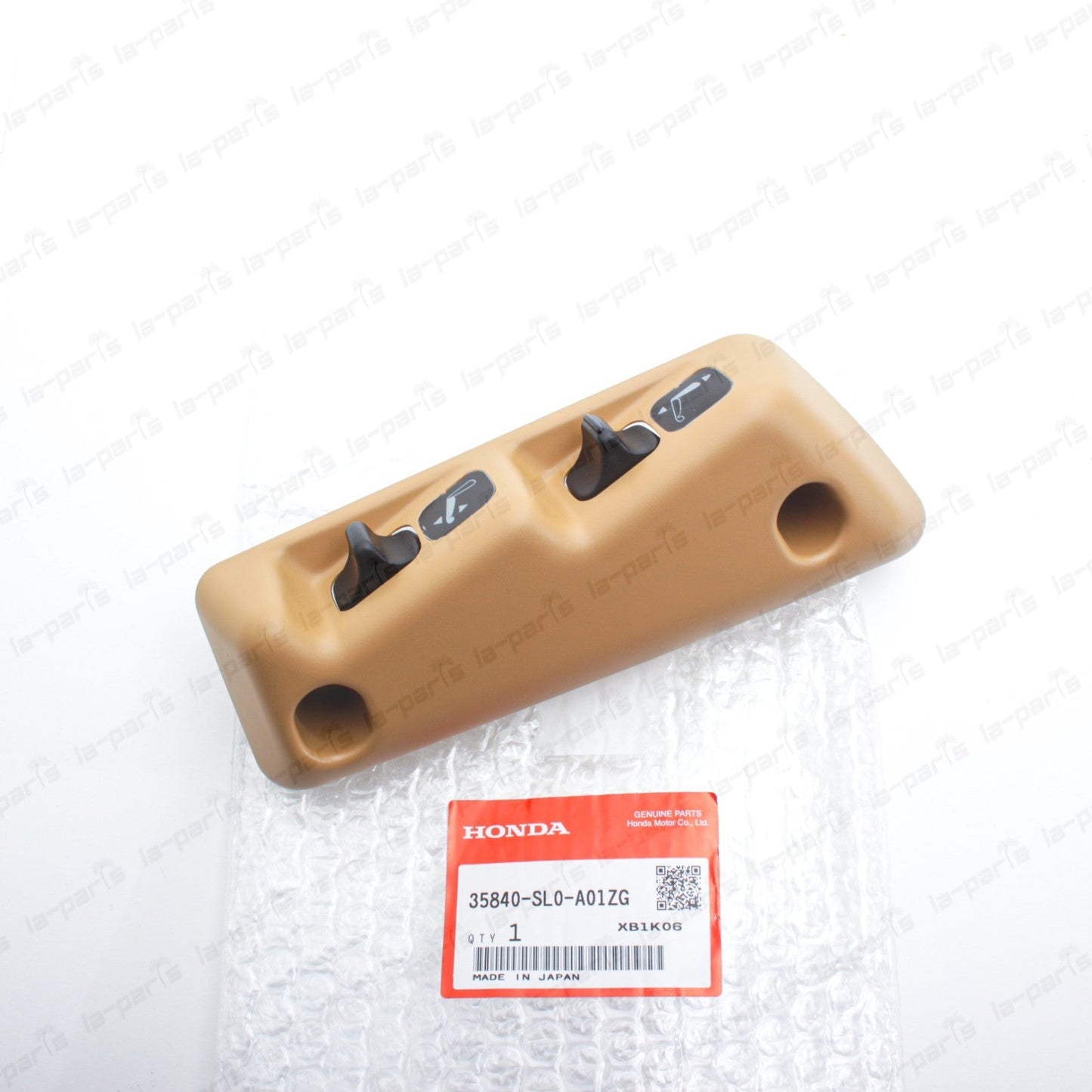 New Genuine OEM Acura 94-05 NSX Light Tan Passenger Seat Switch 35840-SL0-A01ZG
