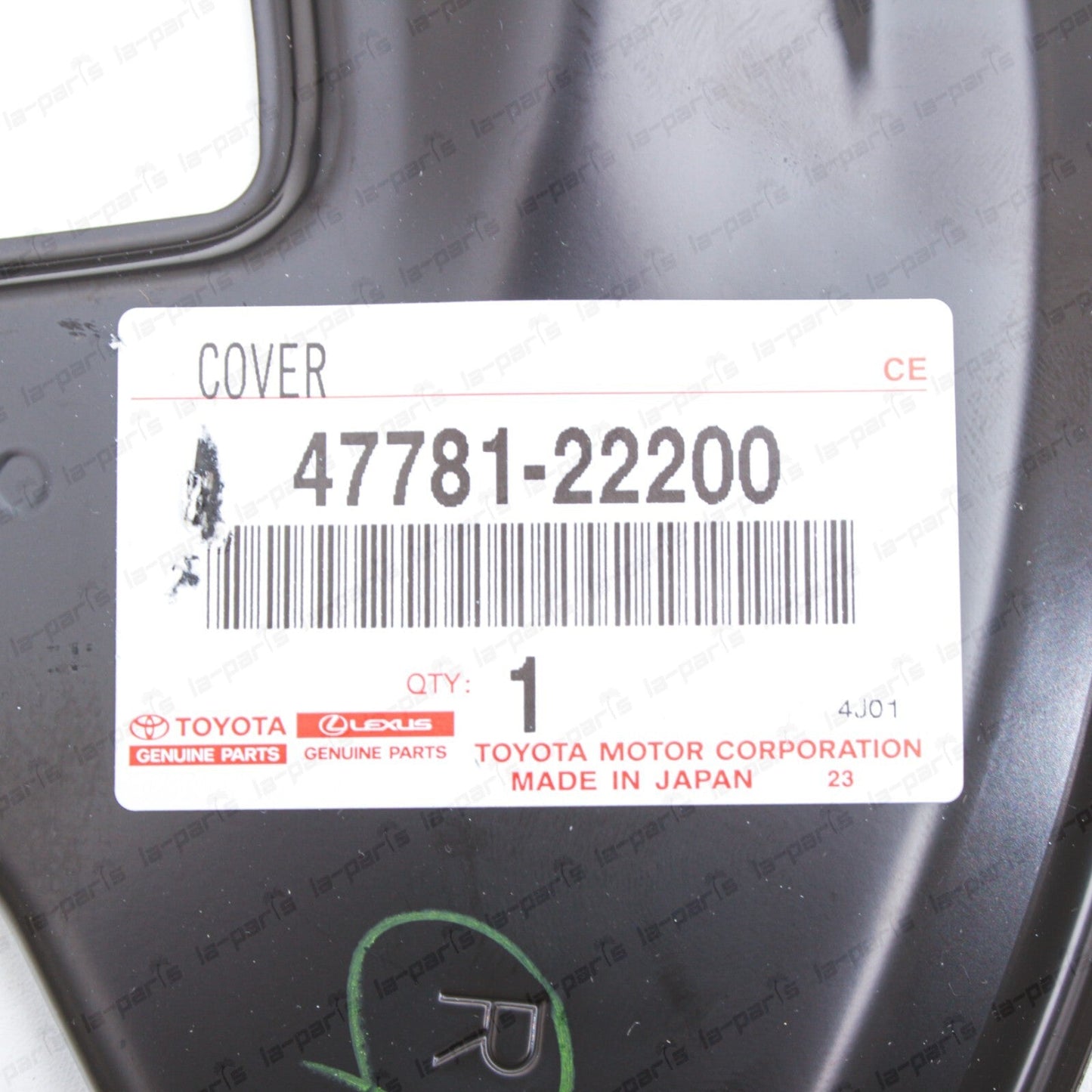 New Genuine Lexus 06-21 IS250 350 300 200t Front Brake Rotor Dust Cover SET of 2