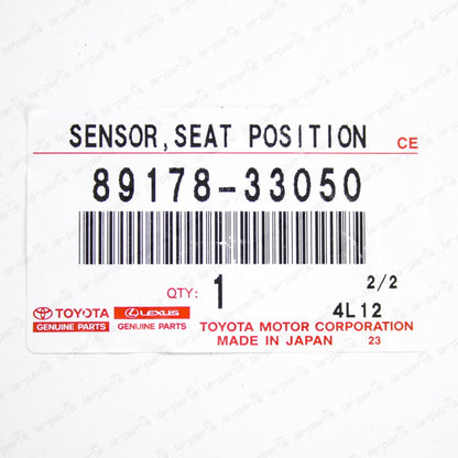 New Genuine Toyota 2004-2022 Models Seat Position Sensor 89178-33050
