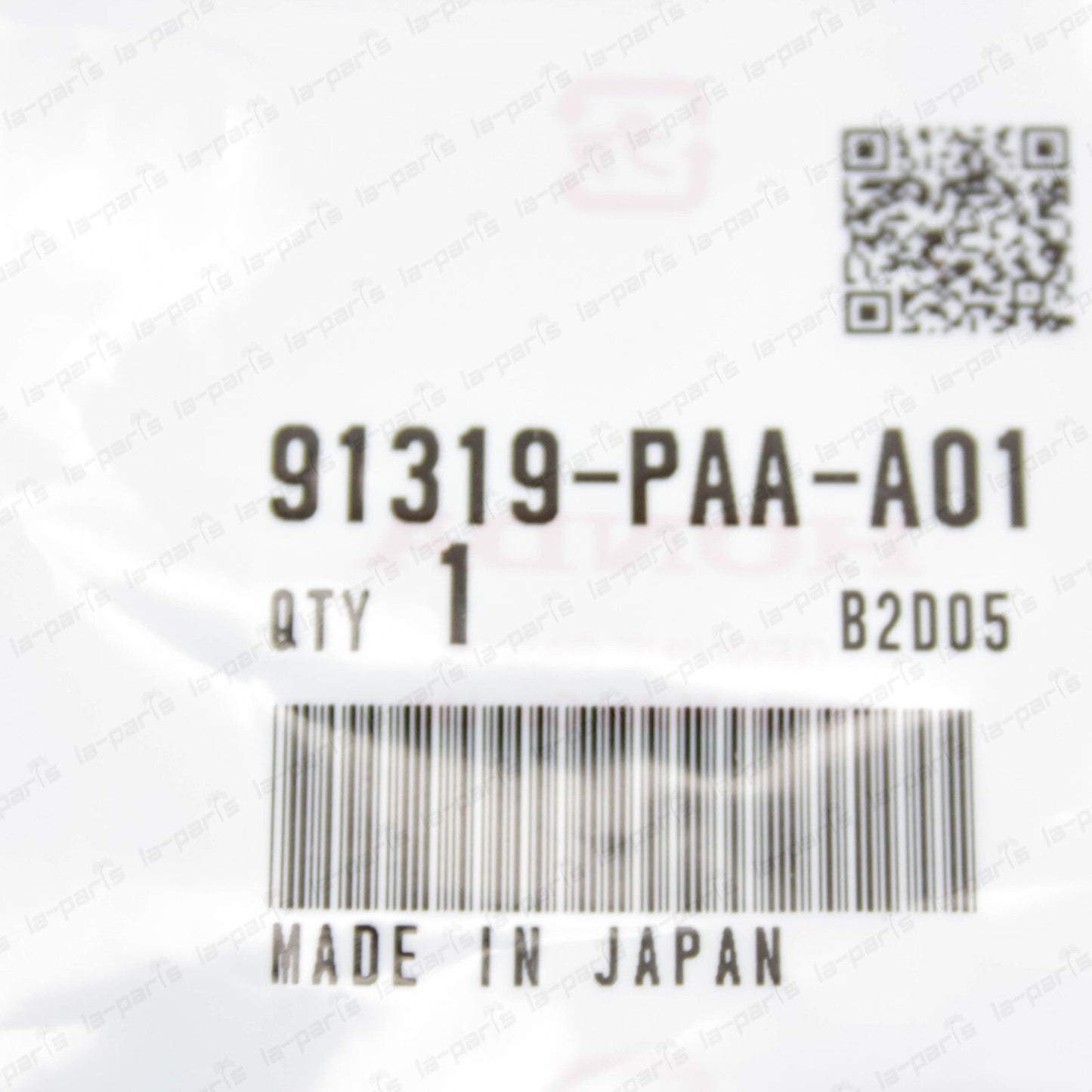 NEW GENUINE HONDA GASKET O-RING 91319-PAA-A01