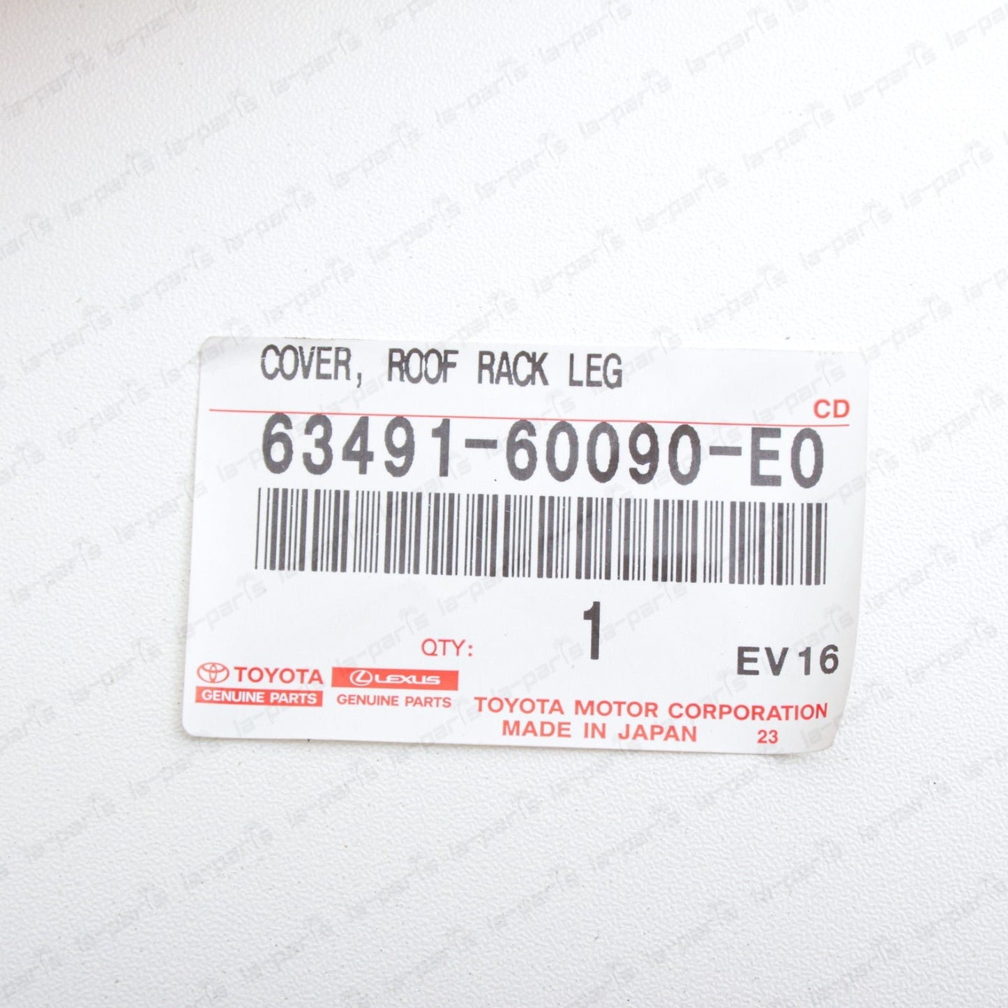 New Genuine OEM Lexus 02-07 LX470 Front Passenger Beige Pearl Roof Rack Cover