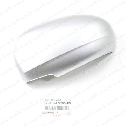 New Genuine OEM Toyota 10-15 Prius Prius V Driver Side Mirror Cover Silver 1F7