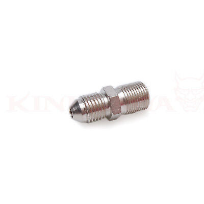 Adapter Fitting  1/8" NPT Male to -4 AN for T3/T4 & GT40-47 ( 1/8" tapped )