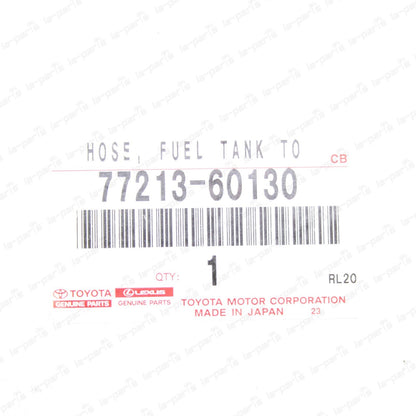 NEW GENUINE TOYOTA 98-06 LC100 LX470 FUEL TANK TO FILLER PIPE HOSE 77213-60130