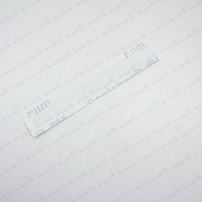 New Genuine OEM Honda 88-91 CRX EF Rear "HONDA" Decal Sticker Silver