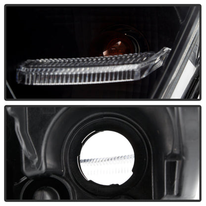 Spyder 12-14 BMW F30 3 Series 4DR Projector Headlights - Black PRO-YD-BMWF3012-AFSHID-BK 5086754