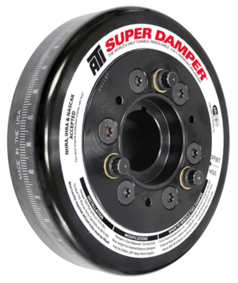 ATI Damper - 7.074in - Steel - Olds V8 267-455 - Ext Bal - 3 Ring ATI918480