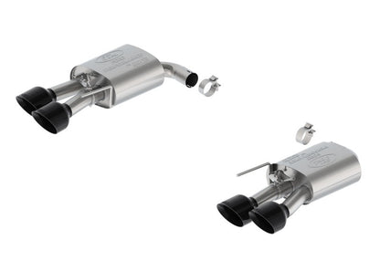Ford Racing 2024 Mustang 5.0L Sport Active Axle-Back w/Valance - Black Tip M-5230-M5SBVA