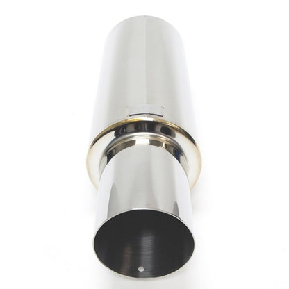 BLOX Racing 63.5mm N1 304 SS Universal Exhaust Muffler w/ Straight Tip BXEX-00109