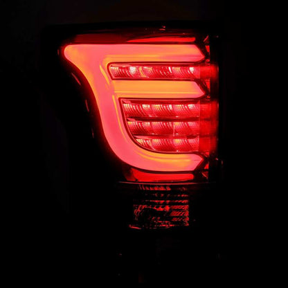 AlphaRex 15-17 Ford F-150 (Excl Models w/Blind Spot Sensor) PRO-Series LED Tail Lights Red Smoke 652020 *Discontinued