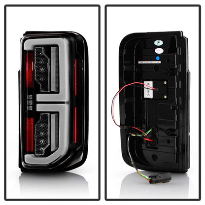 SPYDER 21-23 Ford Bronco Factory LED Model LED Tail Lights (ALT-YD-FB21-LED-BK) 5088758