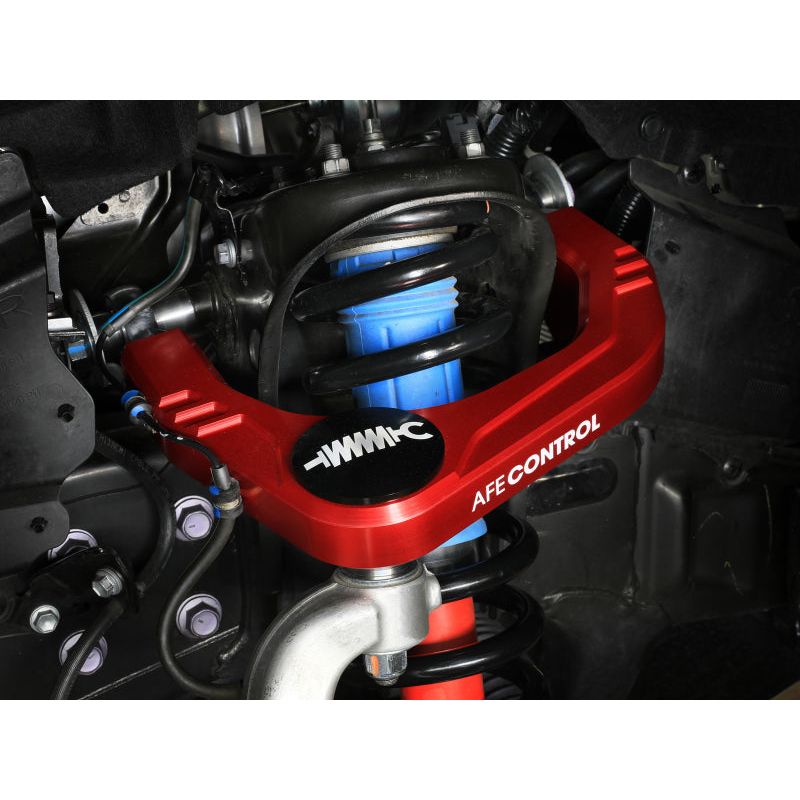 aFe Control 24-26 Toyota Tacoma Upper Control Arms - Set (Red)