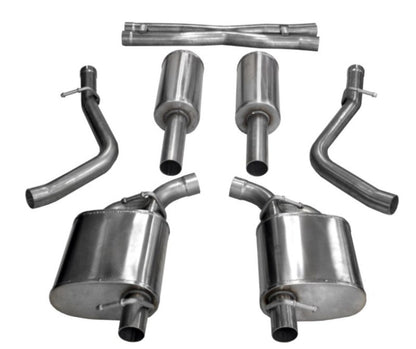 Corsa 15-20 Dodge Challenger 3.6L 2.5in Cat-Back Dual Rear Exit (re-uses stock exhaust bezel) 21066