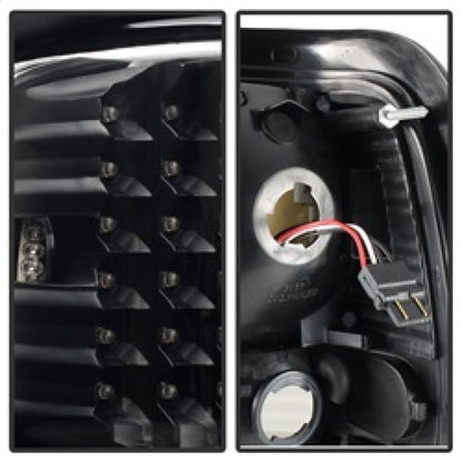 SPYDER Xtune Dodge Ram 1500 94-01 / Ram 2500/3500 94-02 LED Tail Lights Black ALT-ON-DRAM94-LED-BK 5012777