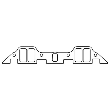 Cometic Gasket Cometic Chrysler B/RB .125in Fiber Intake Mani Gskt Set-1.229in x 2.310in Rectangle Port C5611-125