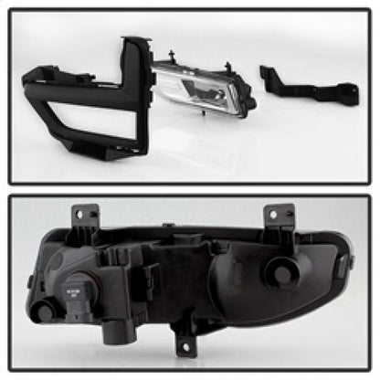 Spyder 17-18 Nissan Rogue (Will Not Fit Sport Models) OEM Fog Lights w/Switch - Clear (FL-NR2017-C) 5084927