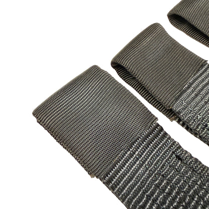 MOJAB LassoLock™ Heavy-Duty Tire Tie Down Kit – 2” × 12’ (Set of 4)