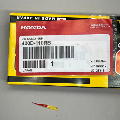 HONDA New Rear Drive Chain Genuine OEM  420D-110RB