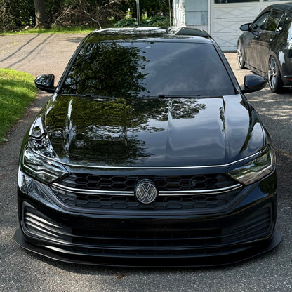 Front Lip for MK7/ MK7.5 / MK7.75 Jetta & GLI (2019-2025) includes facelift - bumper mounted splitter