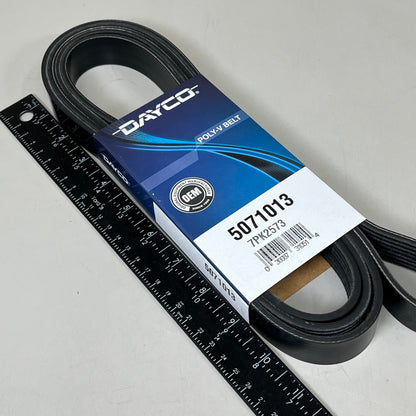 DAYCO Standard Depth Straight Serpentine Belt EPDM Material 101.30Length 5071013