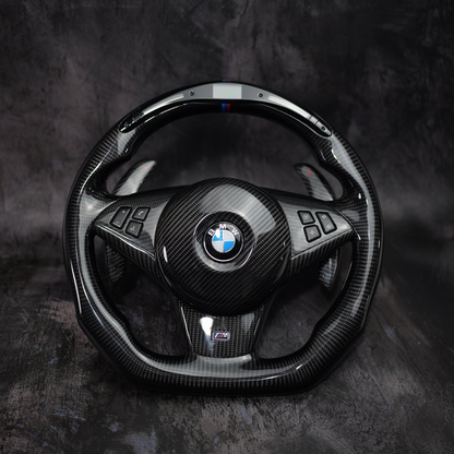 2006-2010 BMW 5 M5 6 M6 Series | E60 E63 E64 Custom Steering Wheel by Exclusive Steering