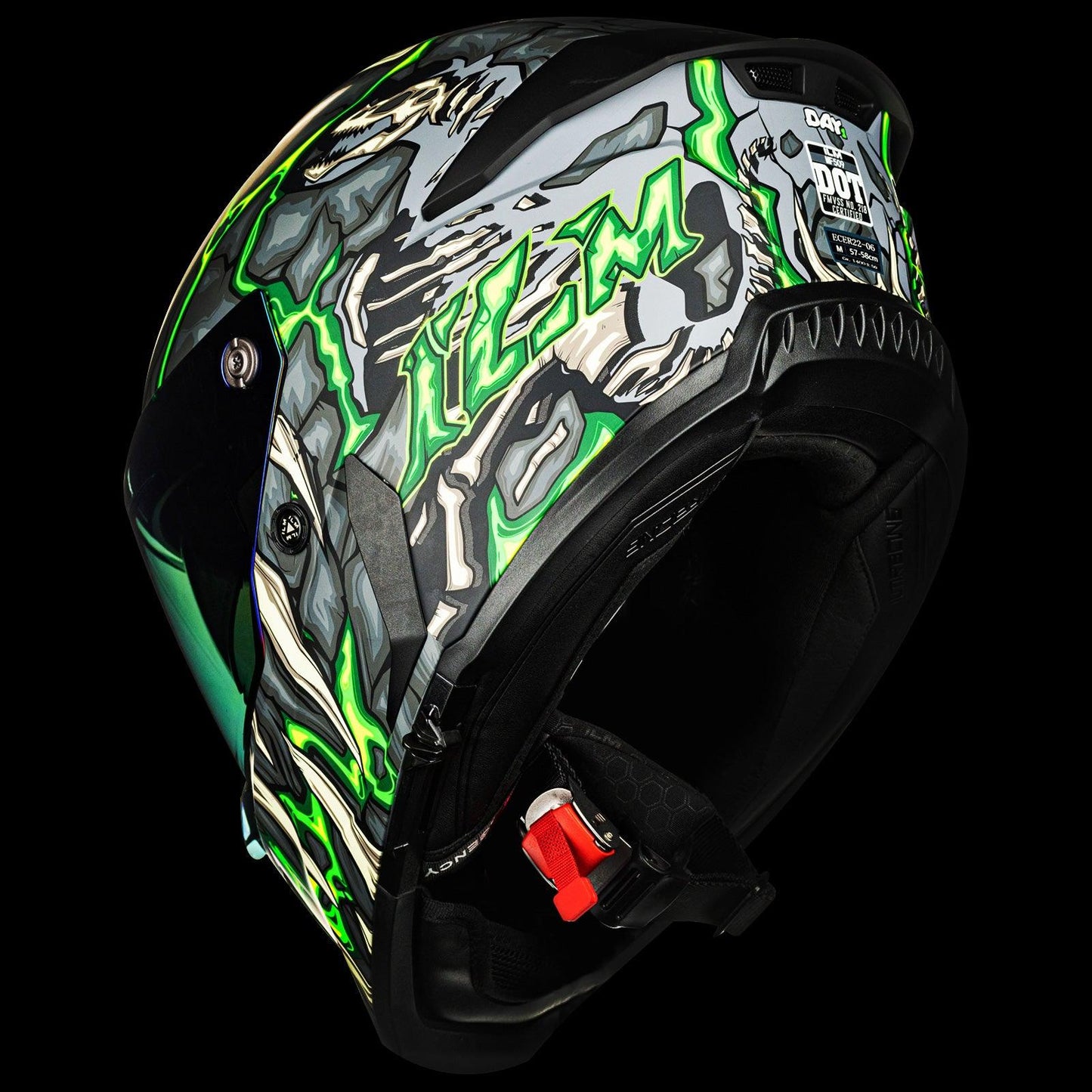 ILM Full Face Motorcycle Helmets Racing Helmet Model MF509