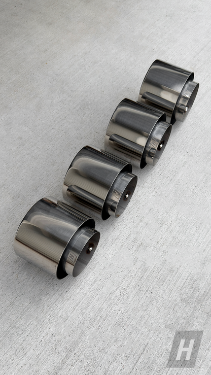 HM S58 V2 Exhaust Tips - G80 M3 | G82 / G83 M4 | G87 M2
