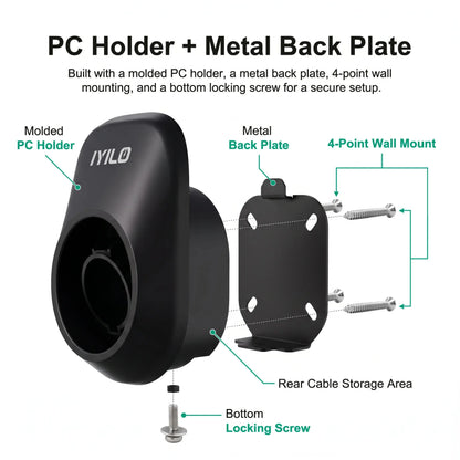 IYILO J1772 EV Charger Connector Holster