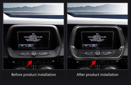 CAMARO 16-24 CARBON FIBER INFOTAINMENT SCREEN COVER