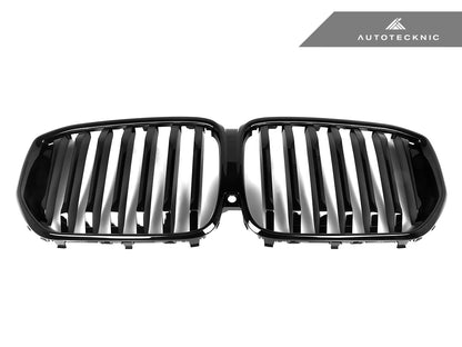 AutoTecknic Gloss Black Front Grille - BMW G05 X5 LCI