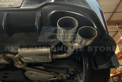 2019-Present Toyota Corolla Hatchback Quad Tips Cat Back Exhaust